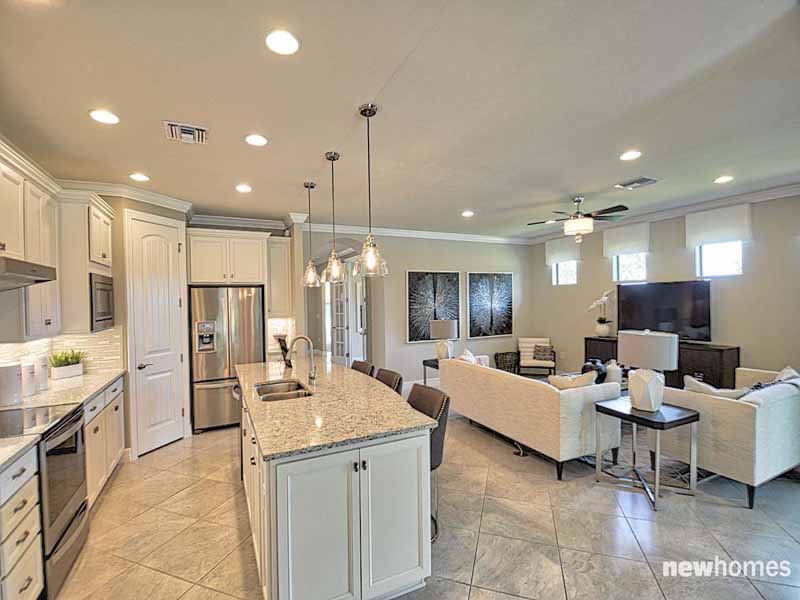 BRIDGETOWN AT THE PLANTATION, Fort Myers, Florida,  image description: Summerwood Model Home at Bridgetown at the Plantation  in Fort Myers Florida